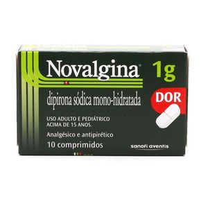 Analgésico Novalgina 1g 10 Comp