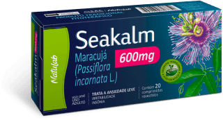 Seakalm 600mg Fitoterápico com 20 Comprimidos