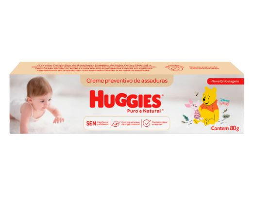 Creme Preventivo de Assaduras Huggies 80g