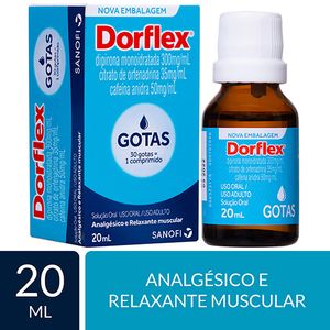 Dorflex Analgésico e Relaxante Muscular em Gotas 20ml