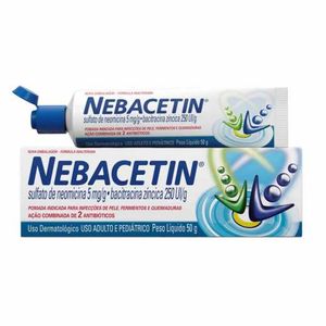 Nebacetin Pomada com 50g