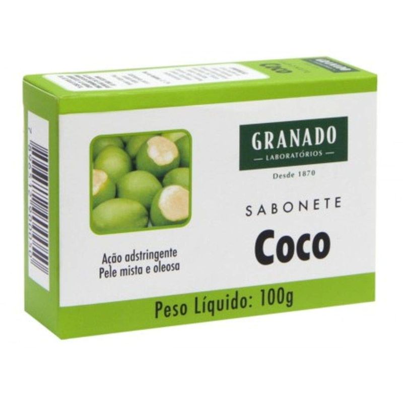 sabonete de coco granado 100g