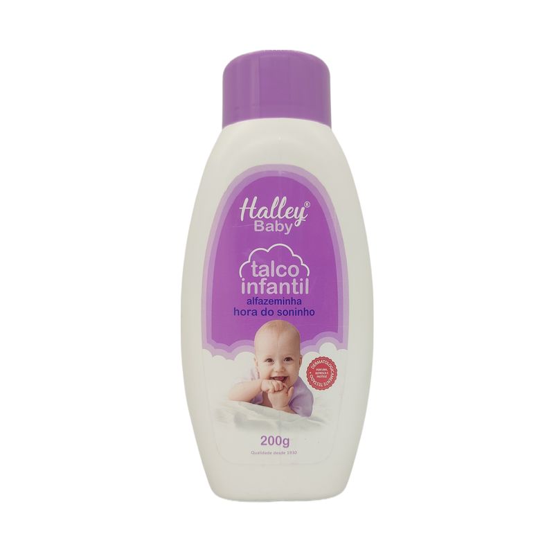 Talco Infantil Halley Baby Hora do Soninho 200g