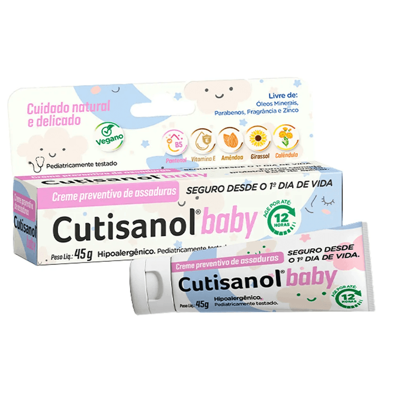 Creme Preventivo de Assaduras Cutisanol Baby 45g