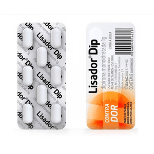 Lisador Dip Cartela 8 Comprimidos