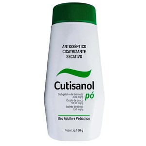 Antisséptico Cicatrizante Secativo Cutisanol Pó Adulto e Pediátrico 150g