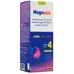 Magnazia Antiácido Sabor Limão com 240ml