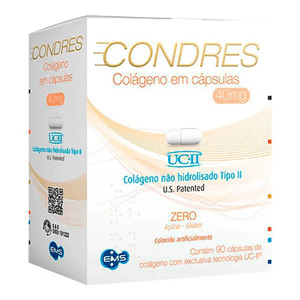 Condres Colágeno 40mg Tipo II com 30 Cápsulas