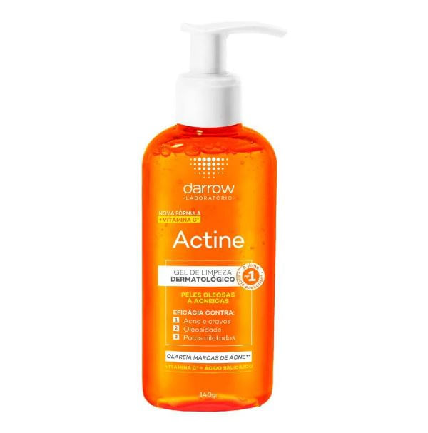 Gel de Limpeza Dermatologico Actine 140g