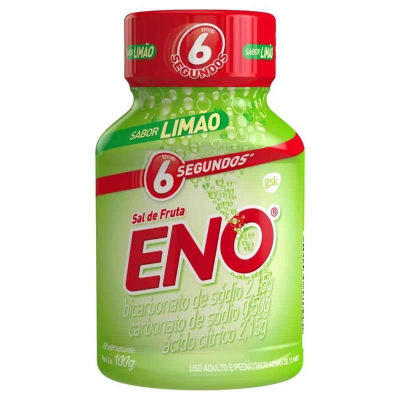 Sal de Fruta Eno Limao Po Efervescente 100g