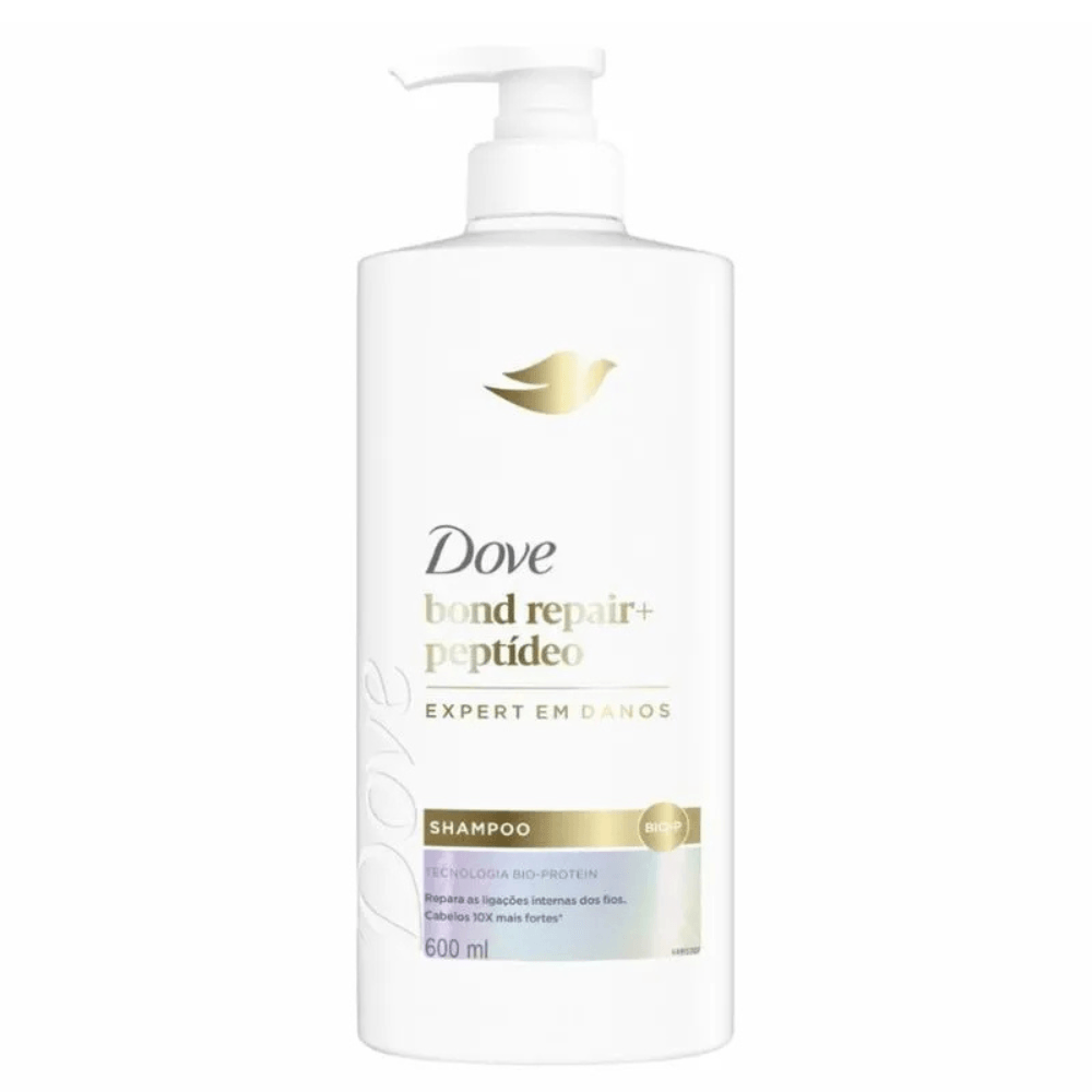 Shampoo Dove Bond Repair + Peptídeo 600ml
