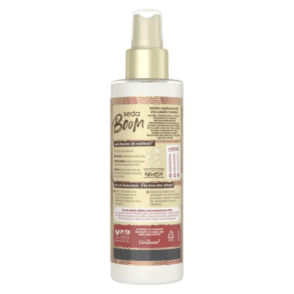 Soro Hidratante Day After Seda Boom Volumão Power 200ml
