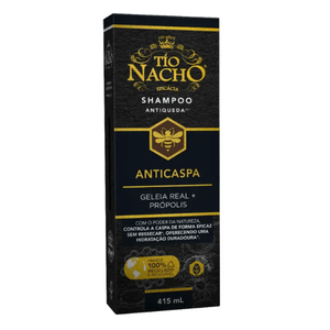 Shampoo Antiqueda Tío Nacho Anticaspa 415ml