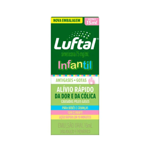 Luftal Infantil Simeticona 75mg/ml Gotas 15ml
