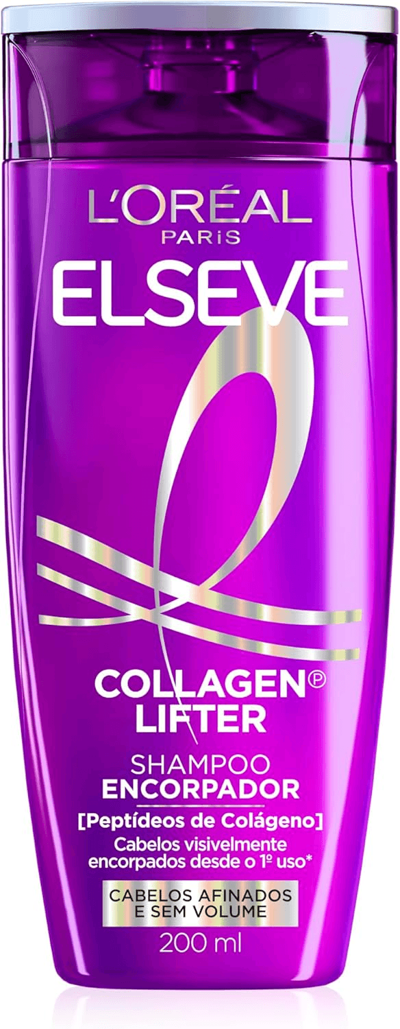 Shampoo Elseve Collagen Lifter Encorpador L'Oréal Paris 200ml