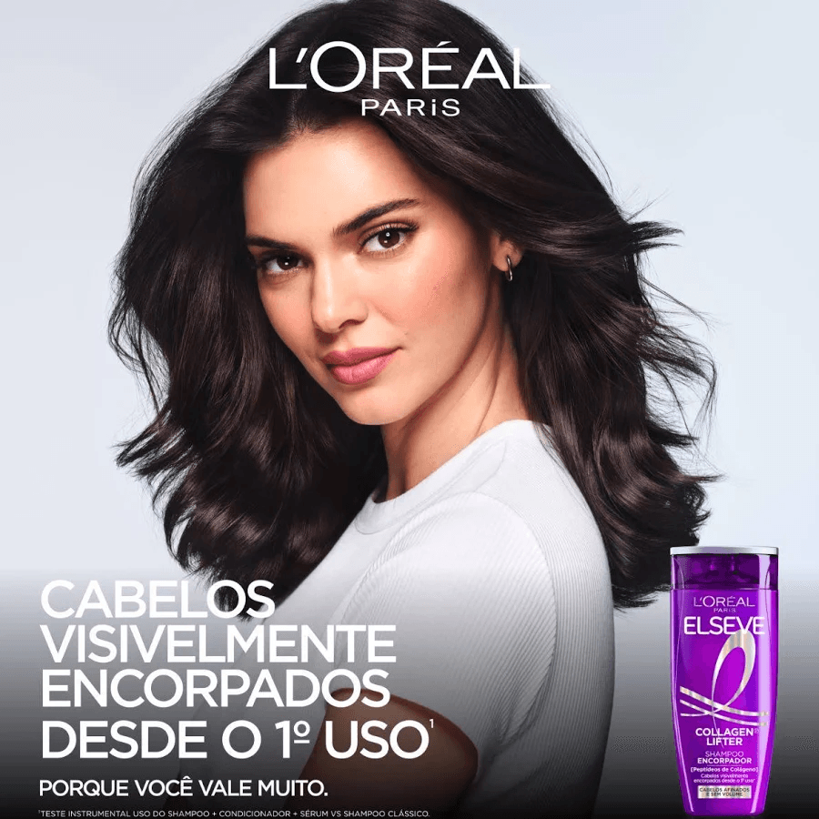Shampoo Elseve Collagen Lifter Encorpador L'Oréal Paris 400ml