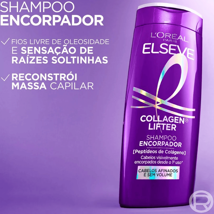 Shampoo Elseve Collagen Lifter Encorpador L'Oréal Paris 400ml