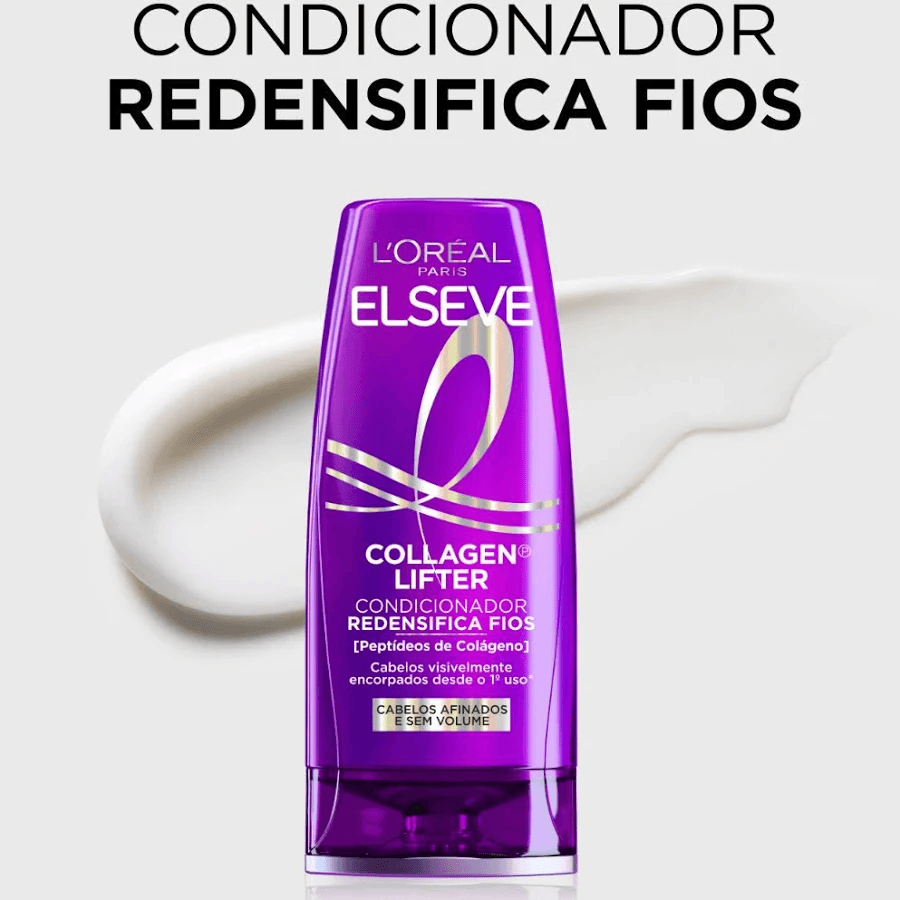 Condicionador Elseve Colágeno Lifter Redensifica Fios 400ml