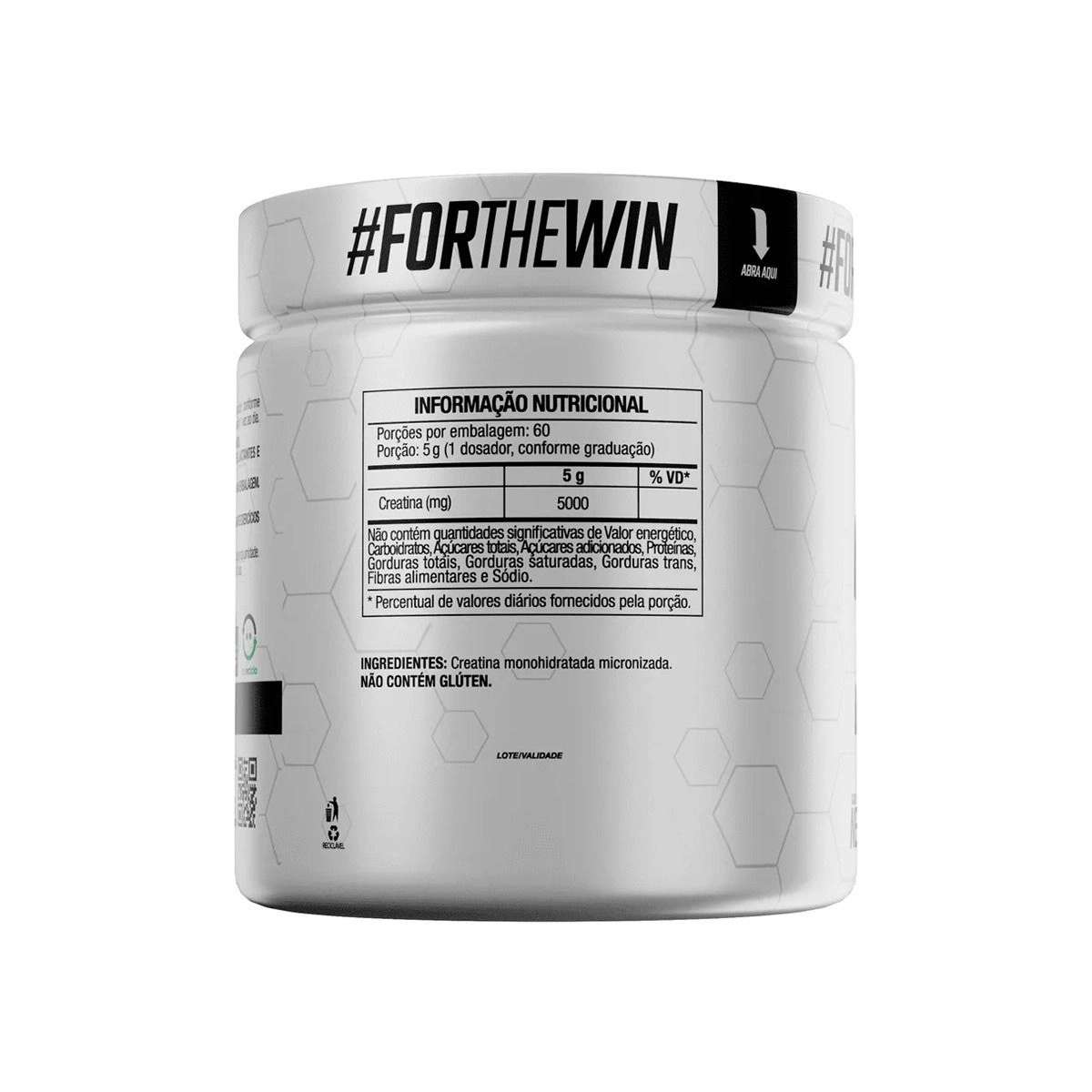 Creatina Ftw Monohidratada 100% Pura Ultramesh 300g