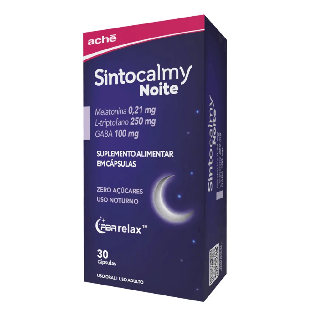 Sintocalmy Noite Suplemento Alimentar 30 Cápsulas